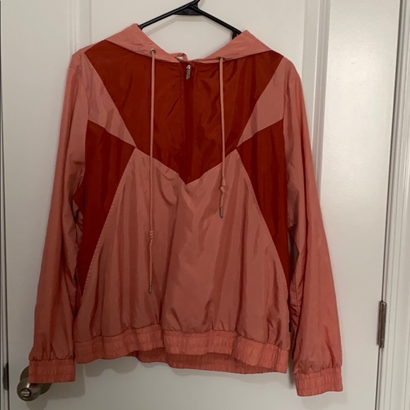 Salmon cotton windbreaker - Picture 1 of 2